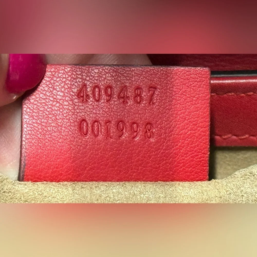 Gucci Supreme padlock small shoulder/crossbody bag